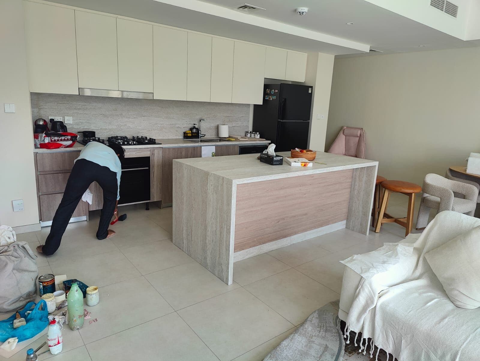 Marble and interior finishing project Dubai