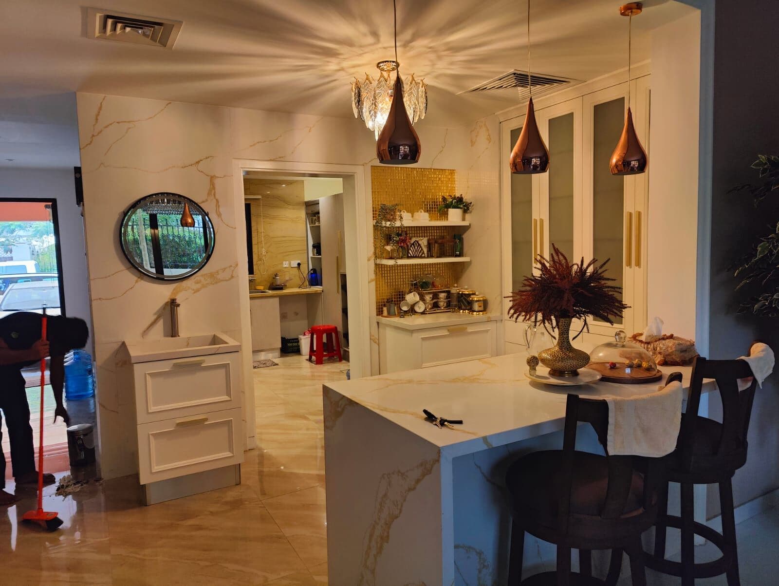 Marble Flooring project